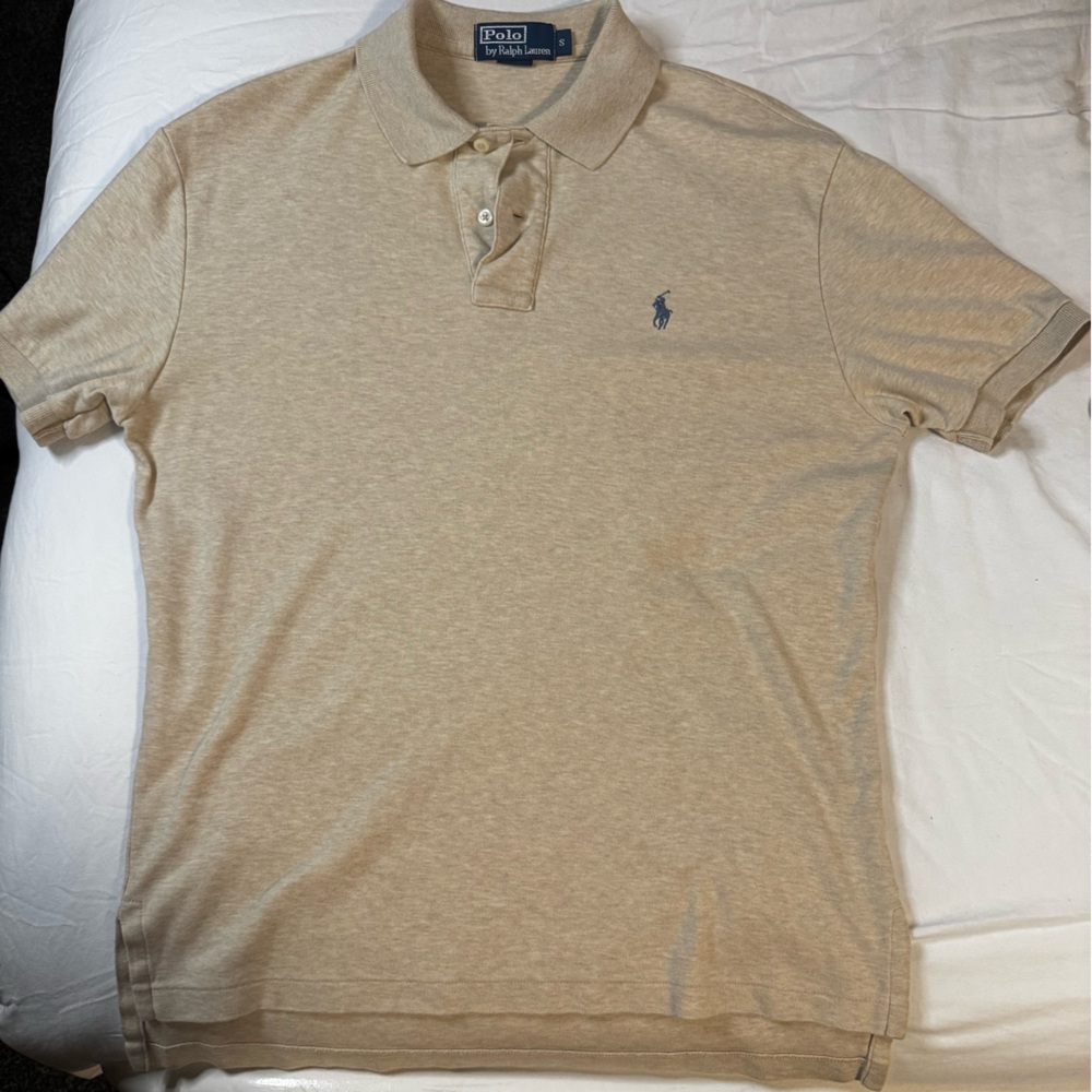 Ralph Lauren Light Beige Polo Shirt